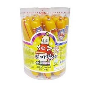 사조오양 꼬마장사 소시지 65g 옛날소세지 맥주안주, 120개