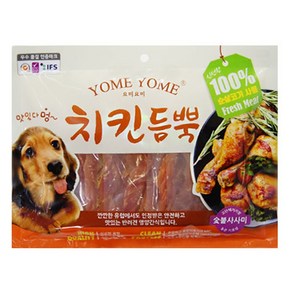 요미요미 치킨듬뿍 숯불사시미 400g/강아지간식, 400g, 1개