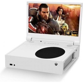 Xbox Seies S용 G-STORY 14인치 휴대용 모니터 4K 게임 IPS 화면 HDR 프리싱크 모드 여행용 모니터14인치 및 2개가 포함된 ） 없음, 14