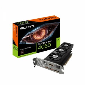 GIGABYTE GIGABYTE 지포스 RTX 4060 UD2 OC D6 8GB Nano LP 제이씨현