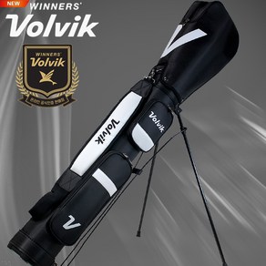 볼빅 2024년 NEW Volvik 스탠드 하프백(그레이), NEW 스탠드하프백(블랙), 색상 : 블랙