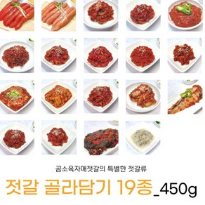 [곰소육자매젓갈] 오징어젓, 450g, 1개, 4. 오징어젓