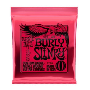 어니볼일렉기타줄Wound Buly Slinky 011-052 P02226, 단품, 1개