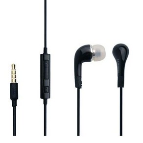 삼성 정품 유선 이어폰 갤럭시 S8 S9 S10 노트 2 3 4 5 6 7 8 9 크롬북 홈런 패드 PC 노트북 인강 통화가능 3.5 유선이어폰, 블랙