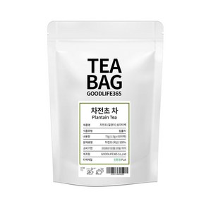 굿라이프365 친환경 티백망 차전초차 질경이차 삼각티백, 1.5g, 50개입, 1개