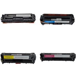 [MOA 재생토너] HP Colo Lasejet CP1520N 4색set(CE320A/CE321A/CE322A/CE323A), 1세트, 4색