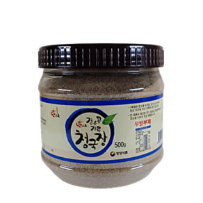 검은콩 청국장 분말 가루 국산 서리태100% 창녕식품, 1개, 500g