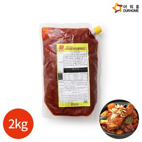 아워홈 행복한맛남 닭조림 양념장 2kg, 1개