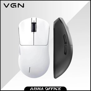 VGN F1 Moba Po Max 잠자리 마우스 블루투스 2.4G C타입 충전식 듀얼 모드 마우스 기계식 마우스 4k 리시버 게임 선물, 없음, 없음