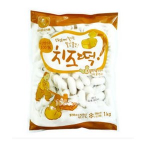 엄지 치즈떡 1kg, 1개