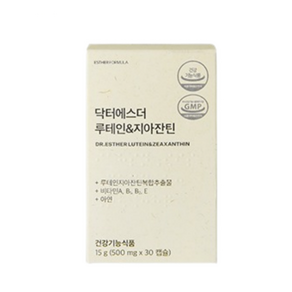 여에스더 루테인&지아잔틴 눈 영양제, 30정, 2개