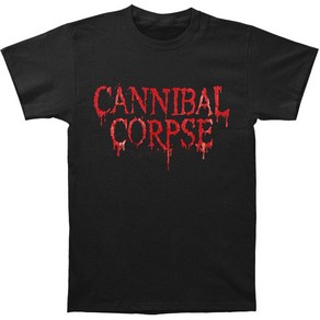 ROCKPANDA Cannibal Corpse Logo 반팔티