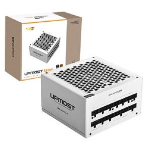 dakFlash UPMOST 850W 80PLUS GOLD FULL MODULAR ATX3.0 PCIE5 화이트 UPT850GFM