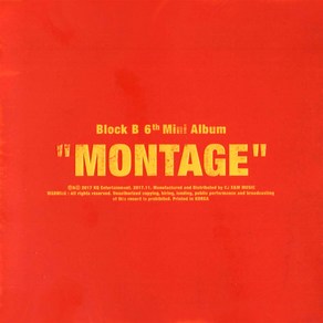 블락비(Block B) - Montage(6th Mini Album)