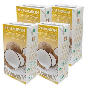 태국 차오코 코코넛 크림 클래식 골드 /CoconutCream Classic Gold 파스타 커리 스무디 CHAOKOH