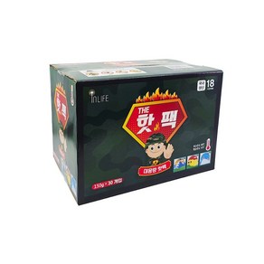 인라이프 대용량 포켓용 핫팩 150g x 30개, 1세트