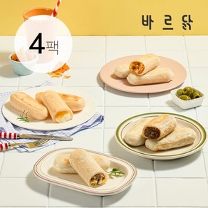 [바르닭] 고고단 현미 떡마리 4팩 4종 택 1