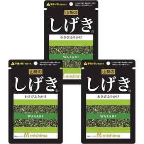 미시마 시게키 와사비 일본 후리가케 주먹밥 12g x 3개