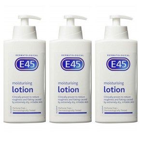 E45 Dematological 모이스처라이징 로션, 3개, 500ml