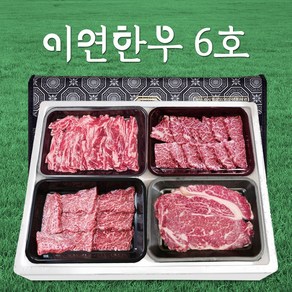 이연한우 1등급 한우 소고기 선물세트 6호 등심 갈비 살치 채끝