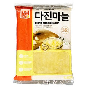 황보마을 냉동 다진마늘 1kg, 10개