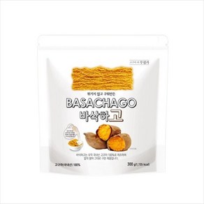 BASACHAGO 바삭하고 구운고구마칩, 300g, 1개