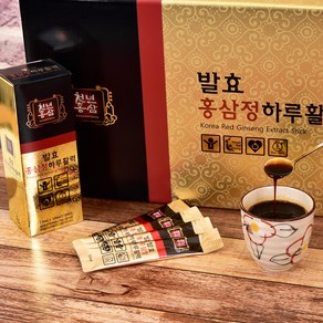 [마켓헬스] 고려홍삼 홍삼정 스틱 하루활력 15ml x 60개입, 60개