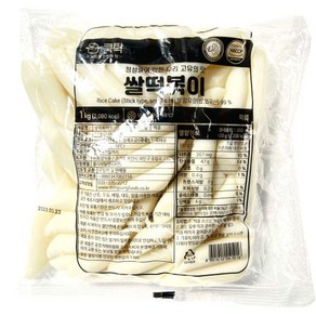 동성 쌀떡볶이떡 1kg, 1개