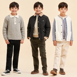 [BEANPOLE KIDS] 23FW [Essential] 기모 치노 팬츠 3종 택1