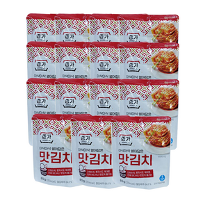 [종가집] 맛김치80g(파우치)x15EA(소포장)