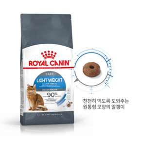 [로얄캐닌] 고양이 라이트웨이트 케어 1.5kg 세타이어티 비만, 1개