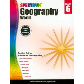 Spectum Geogaphy Gade 6(Papeback):Wold