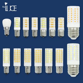 LED E14 E17 E26 전구 램프 5W 7W 8W 주광색 전구색, E17 콘램프, 주광색(하얀불빛), 1개