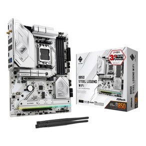 [ASRock] B850 스틸레전드 WiFi 디앤디컴 (AMD B850/ATX)