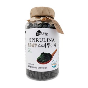 트루블루 스피루리나 ( 500mg X 500캡슐 ), 250g, 1개