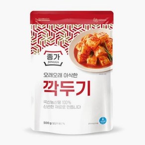 [종가] 종가 깍두기 (AL), 500g, 1개