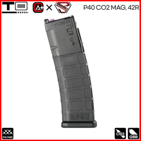 P40 co2 Mag fo TM MWS CYMA CGS, 1개, 탄창