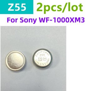 소니 WF-1000XM3 ZeniPowe Z55 용 정품 배터리 TWS 이어폰 3.7V 65mAh CP1254 로트당 2 개, 한개옵션0, 1개