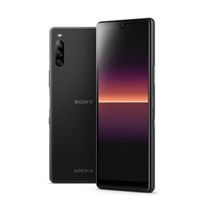 정품 소니 엑스페리아 L4 싱글 및 듀얼 SIM 카드 6.2 인치 3GB RAM 64GB ROM 13MP 트리플 후면 카메라, 01 Black