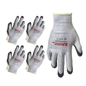 나이텍스 키나인99 컷 A5등급 칼 베임 방지 손 보호 장갑 5켤레 / NiTex Cut-esistant KININE99 Coating Gloves 5pais, 5개