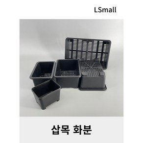 [LS mall] 삽목화분 직사각 플라스틱 화분, 1개