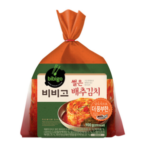 비비고 썰은배추김치 더풍부한맛 900g, 60개