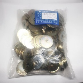 평와샤(대와샤) 일반 철 스텐 육각직결피스 전용 6X30mm 봉지판매