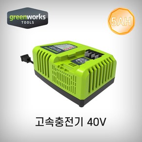 그린웍스 40V 충전기 급속 Geenwoks Chage 40볼트, 1개