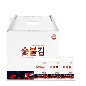 광쳔별 숯불 도시락김 32봉 /광천김, 32개