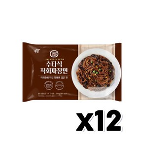 쉐프스토리 수타식 직화짜장면 330g x 12개