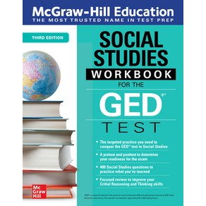 McGaw-Hill Education Social Studies Wokbook fo the GED Test Thid Edition Hadcove