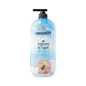 엘라스틴 오가니스트 핑크솔트 바디워시 포레스트민트 900ml, 1개