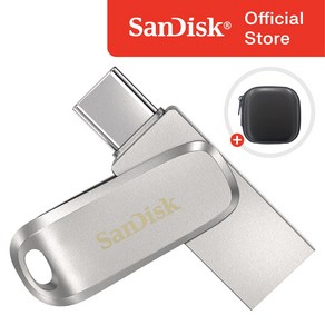 샌디스크 울트라 듀얼 럭스 C타입 USB 3.1 SDDDC4 / USB 케이스 증정, 512GB, 1개