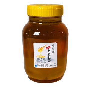 피아골미선씨 지리산 천연 야생화(잡화)벌꿀 2.4kg, 1개, 2400g